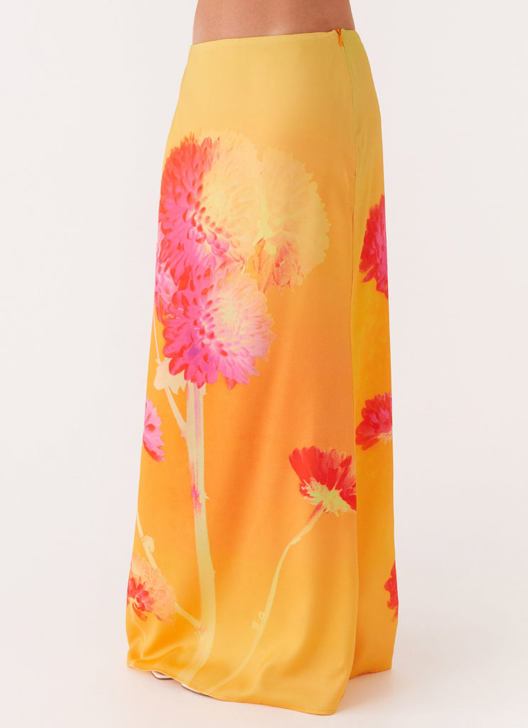 Peppermayo Peppermayo Exclusive - Marrakesh Maxi Skirt - Orange Floral