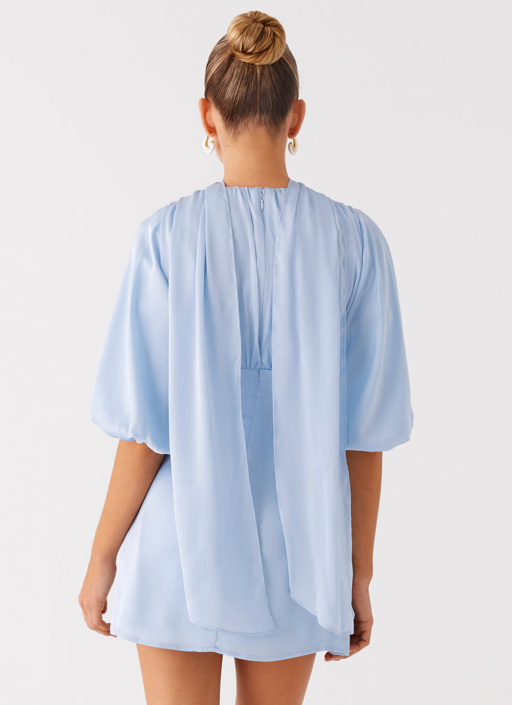 Peppermayo Peppermayo Exclusive - Mary Mini Dress - Blue