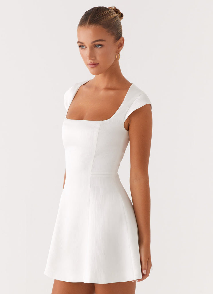 Peppermayo Peppermayo Exclusive - Maryjane Mini Dress - White
