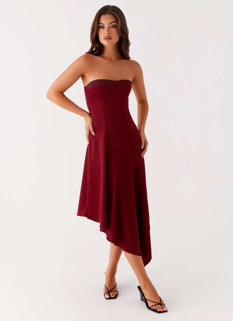 Peppermayo Peppermayo Exclusive - Matisse Midi Dress - Red