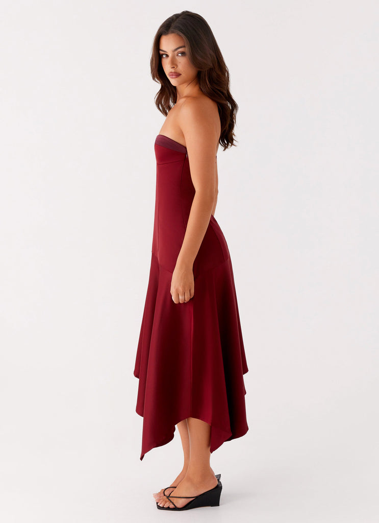 Peppermayo Peppermayo Exclusive - Matisse Midi Dress - Red
