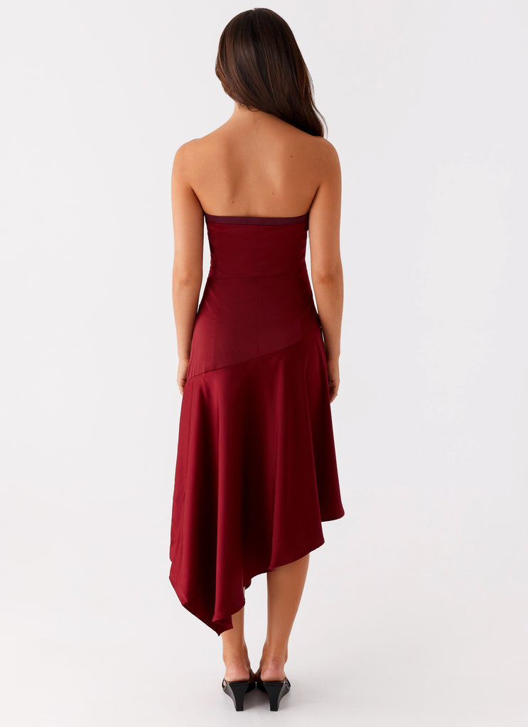 Peppermayo Peppermayo Exclusive - Matisse Midi Dress - Red