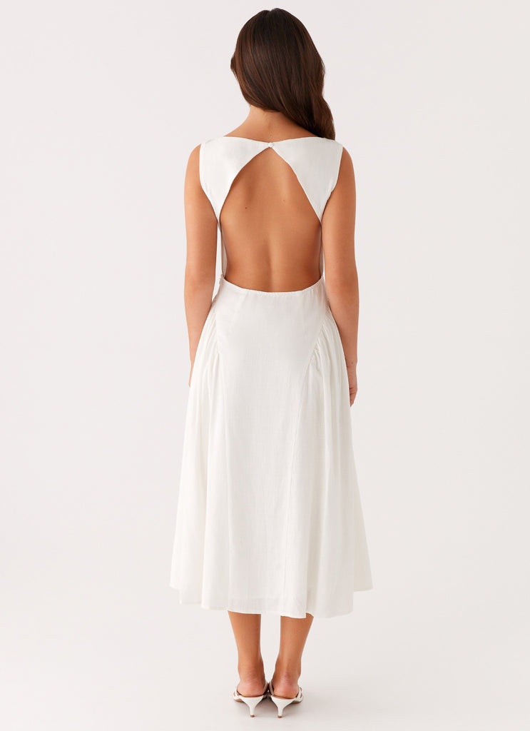 Peppermayo Peppermayo Exclusive - Maylah Midi Dress - White