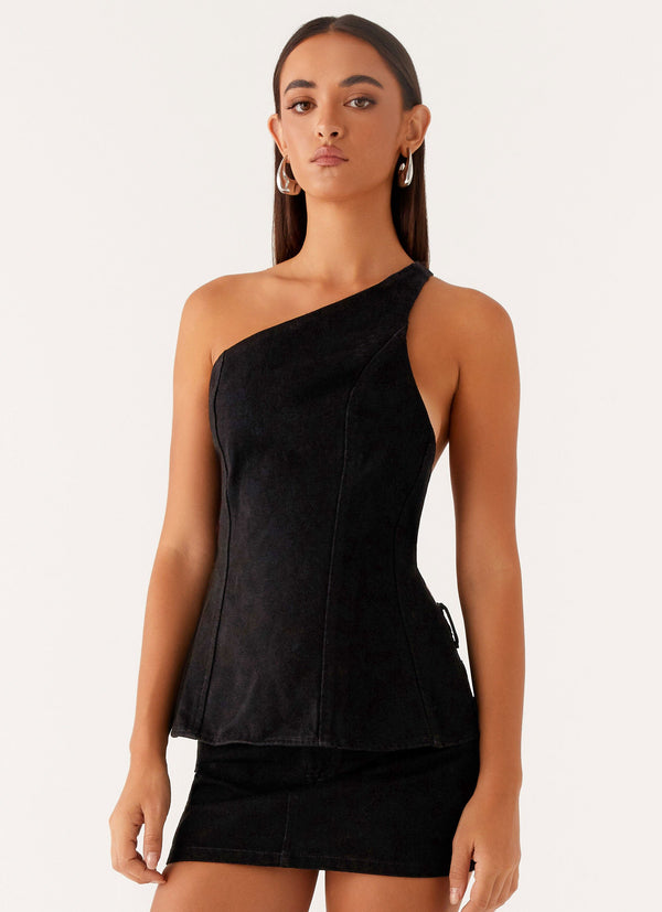 peppermayo Peppermayo Exclusive - Maysa Low Rise Mini Skirt - Black