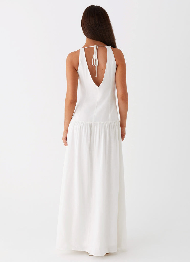 Peppermayo Peppermayo Exclusive - Meggie Linen Maxi Dress - White