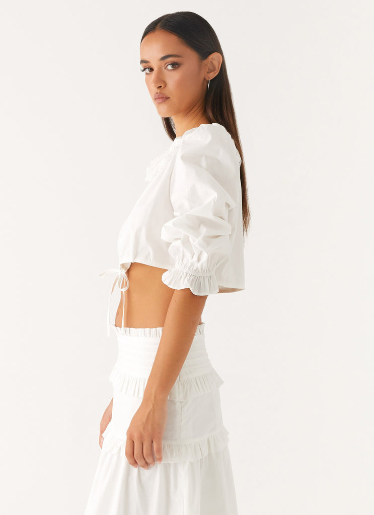 Peppermayo Peppermayo Exclusive - Melania Blouse - White