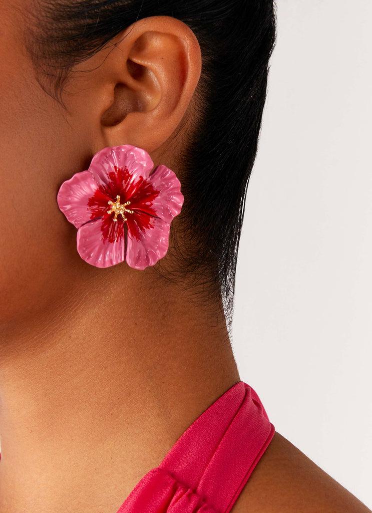 Peppermayo Peppermayo Exclusive - Mellody Earrings - Pink