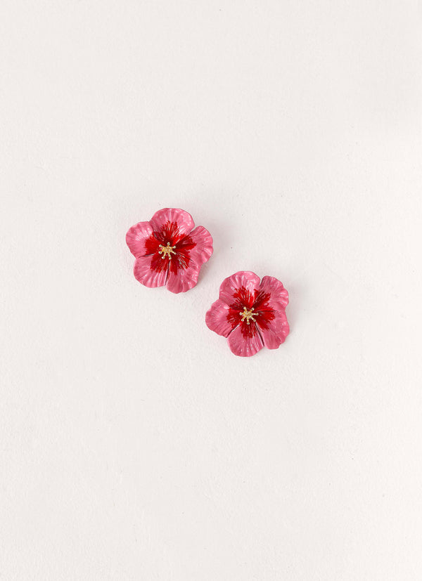 peppermayo Peppermayo Exclusive - Mellody Earrings - Pink