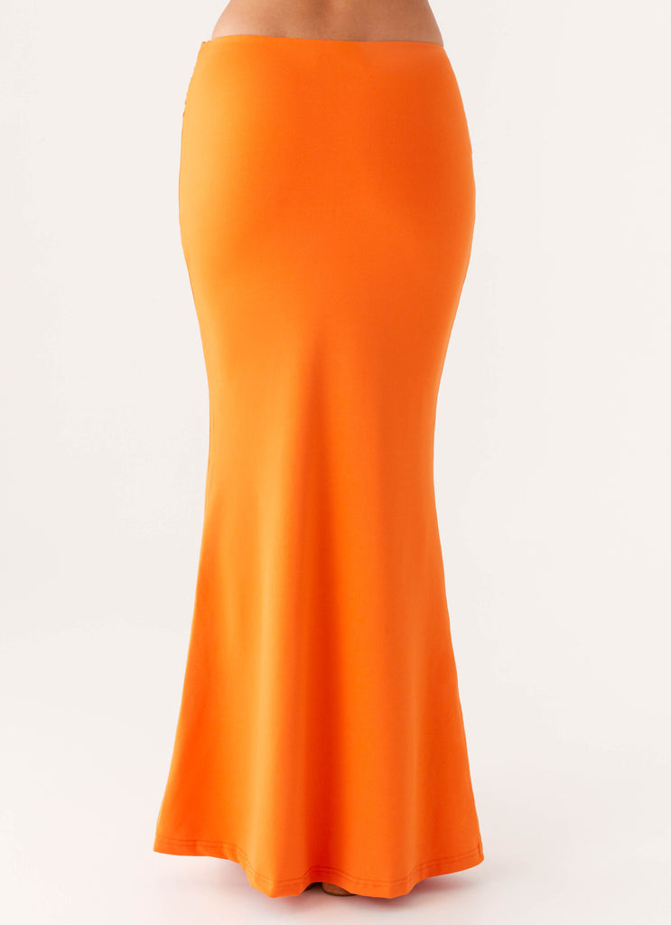 Peppermayo Peppermayo Exclusive - Mention Maxi Skirt - Orange