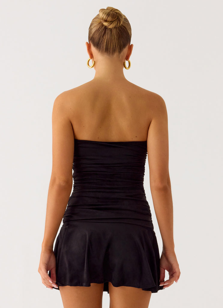 Peppermayo Peppermayo Exclusive - Meridella Strapless Mini Dress - Black