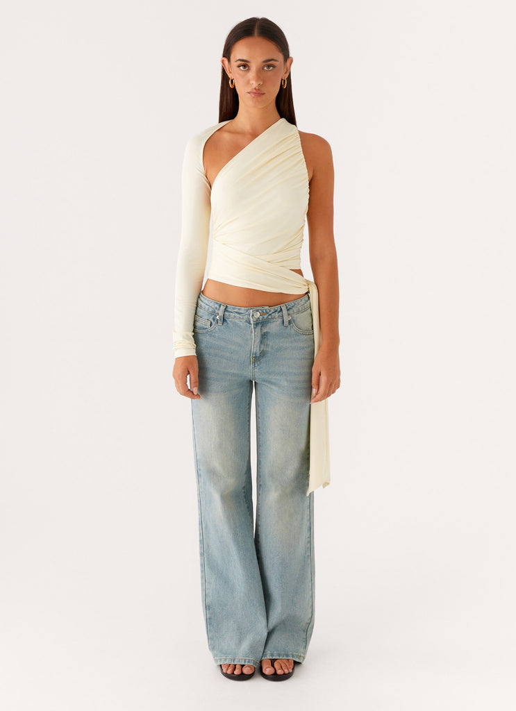 Peppermayo Peppermayo Exclusive - Merryn Top - Pale Yellow