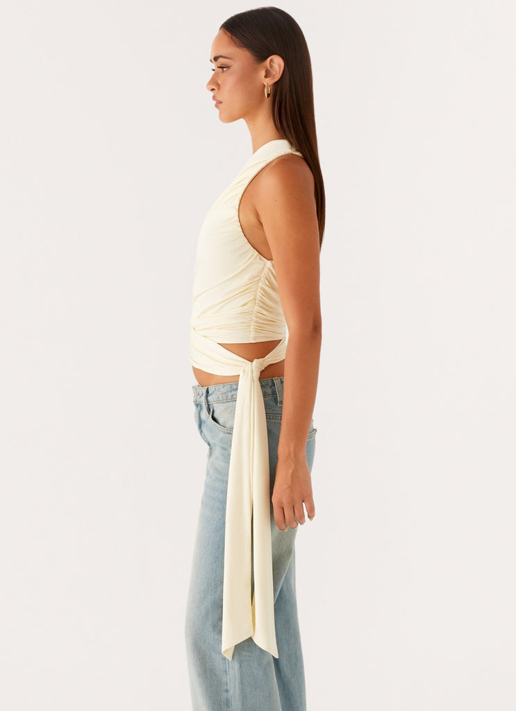Peppermayo Peppermayo Exclusive - Merryn Top - Pale Yellow