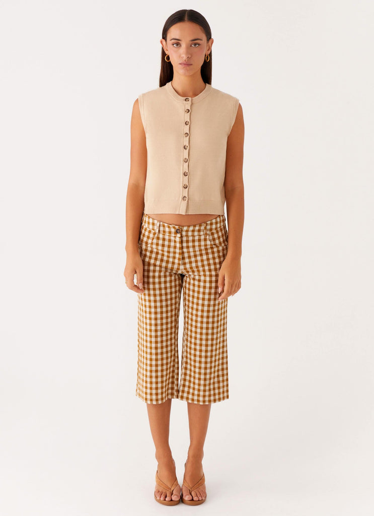 Peppermayo Peppermayo Exclusive - Mickey Knit Vest - Cream