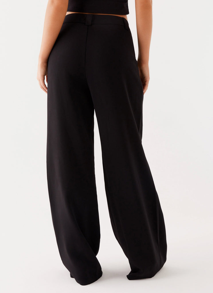 Peppermayo Peppermayo Exclusive - Midnight City Suit Pants - Black