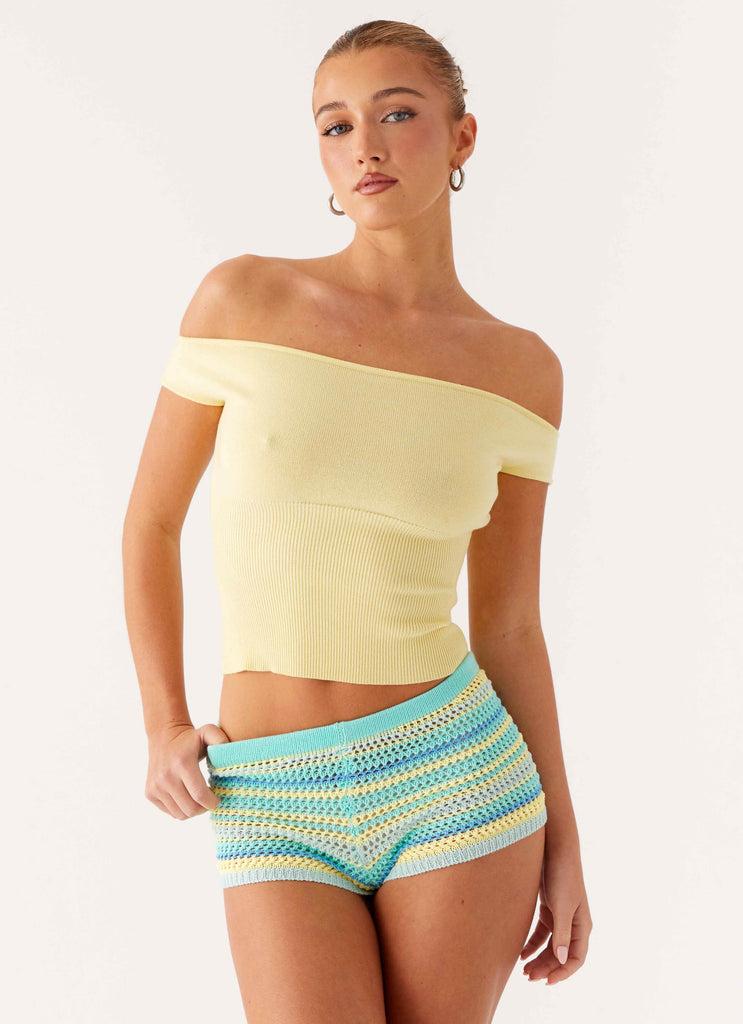 Peppermayo Peppermayo Exclusive - Miffy Mini Shorts - Green Multi