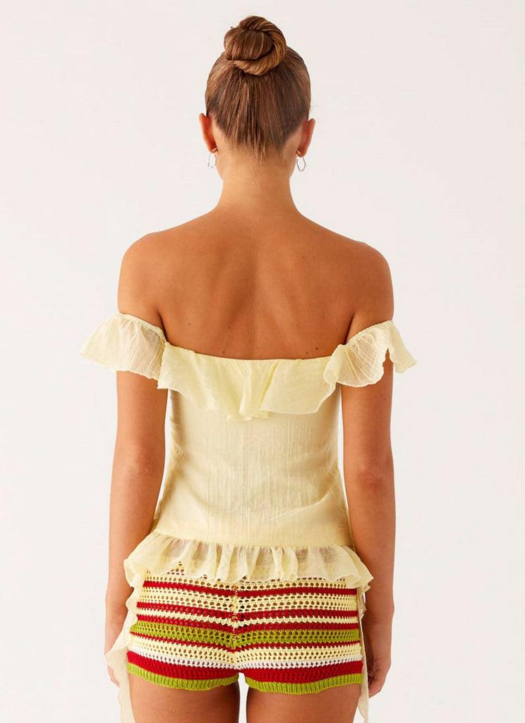 Peppermayo Peppermayo Exclusive - Miffy Mini Shorts - Yellow Multi