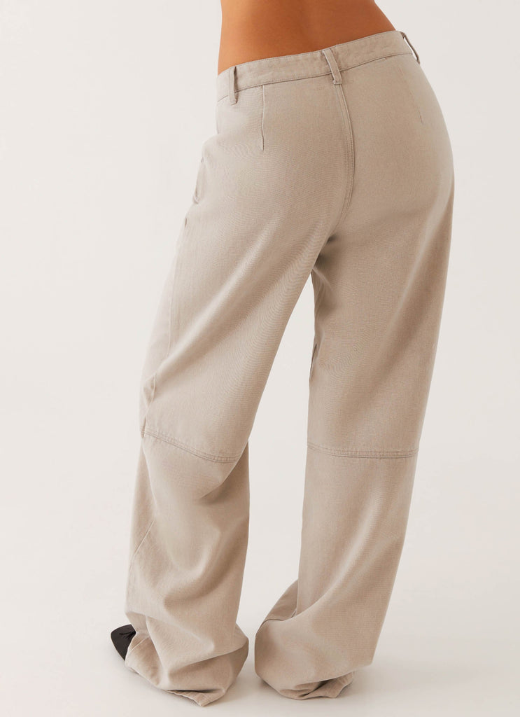 Peppermayo Peppermayo Exclusive - Milani Balloon Denim Jeans - Grey