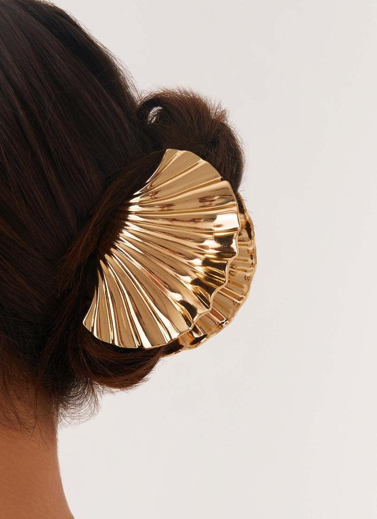 Peppermayo Peppermayo Exclusive - Milano Claw Clip - Gold