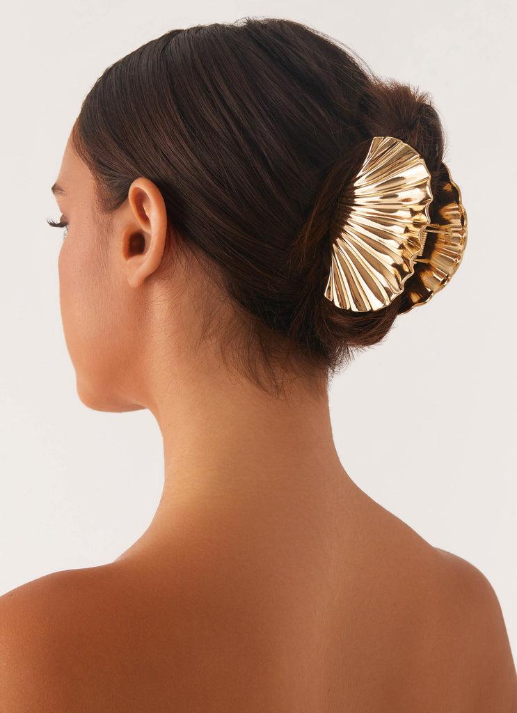 Peppermayo Peppermayo Exclusive - Milano Claw Clip - Gold