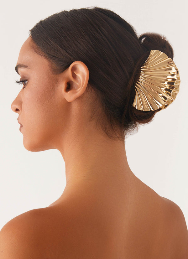 peppermayo Peppermayo Exclusive - Milano Claw Clip - Gold