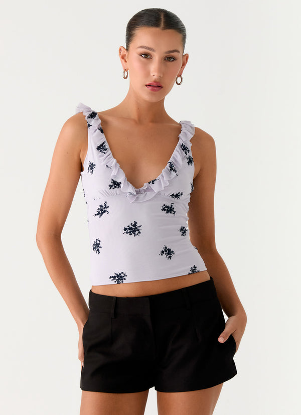 peppermayo Peppermayo Exclusive - Milena Cami Top - Lilac
