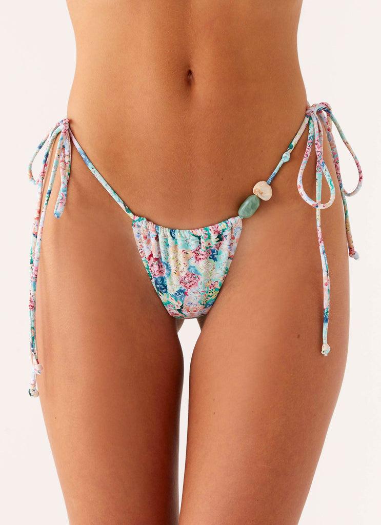 Peppermayo Peppermayo Exclusive - Miles Bead Bikini Bottoms - Santorini Floral