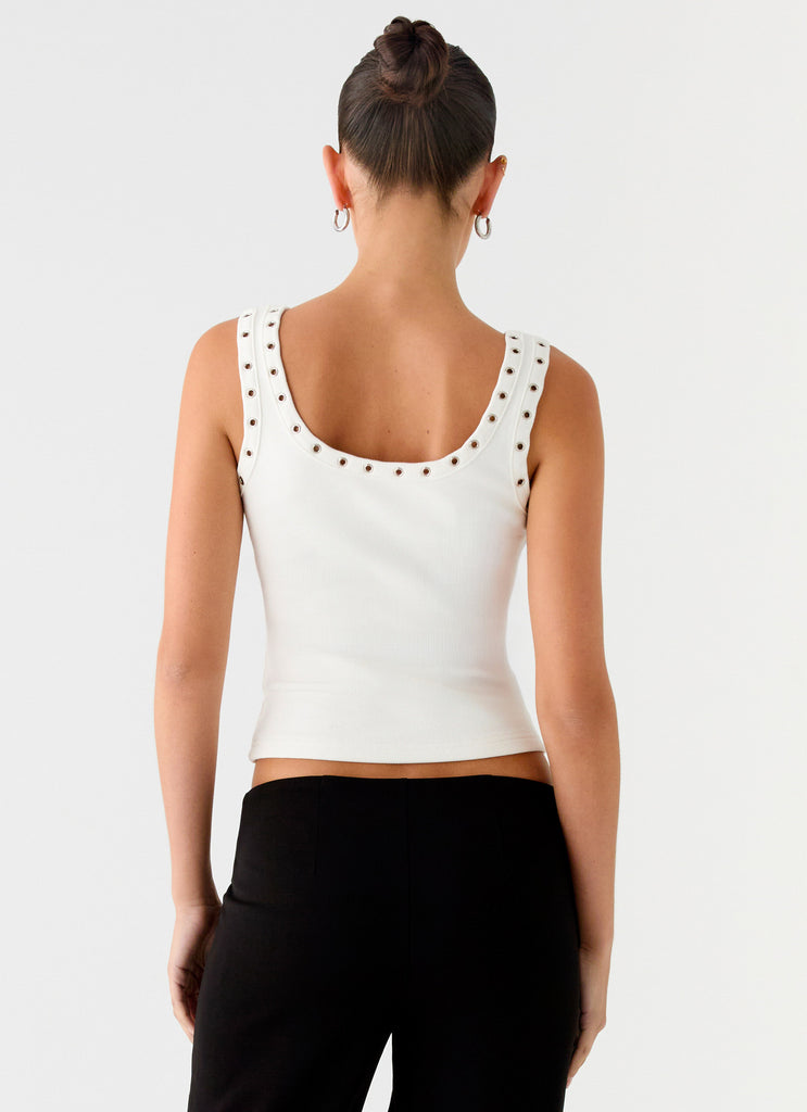 Peppermayo Peppermayo Exclusive - Miliani Eyelet Top - White