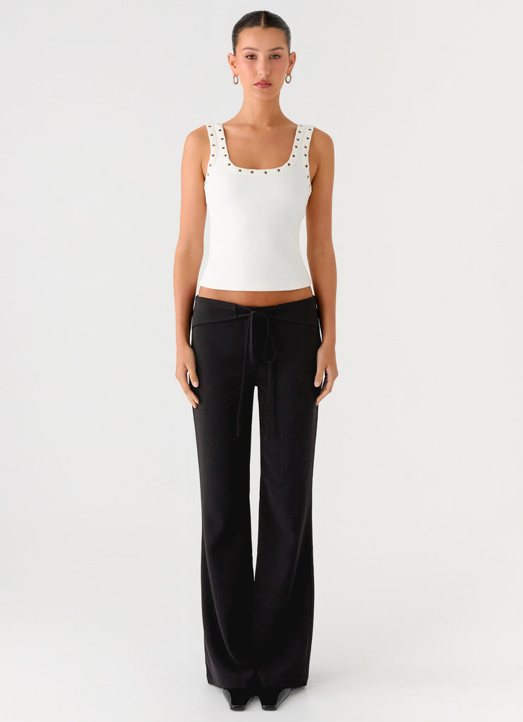 Peppermayo Peppermayo Exclusive - Miliani Eyelet Top - White