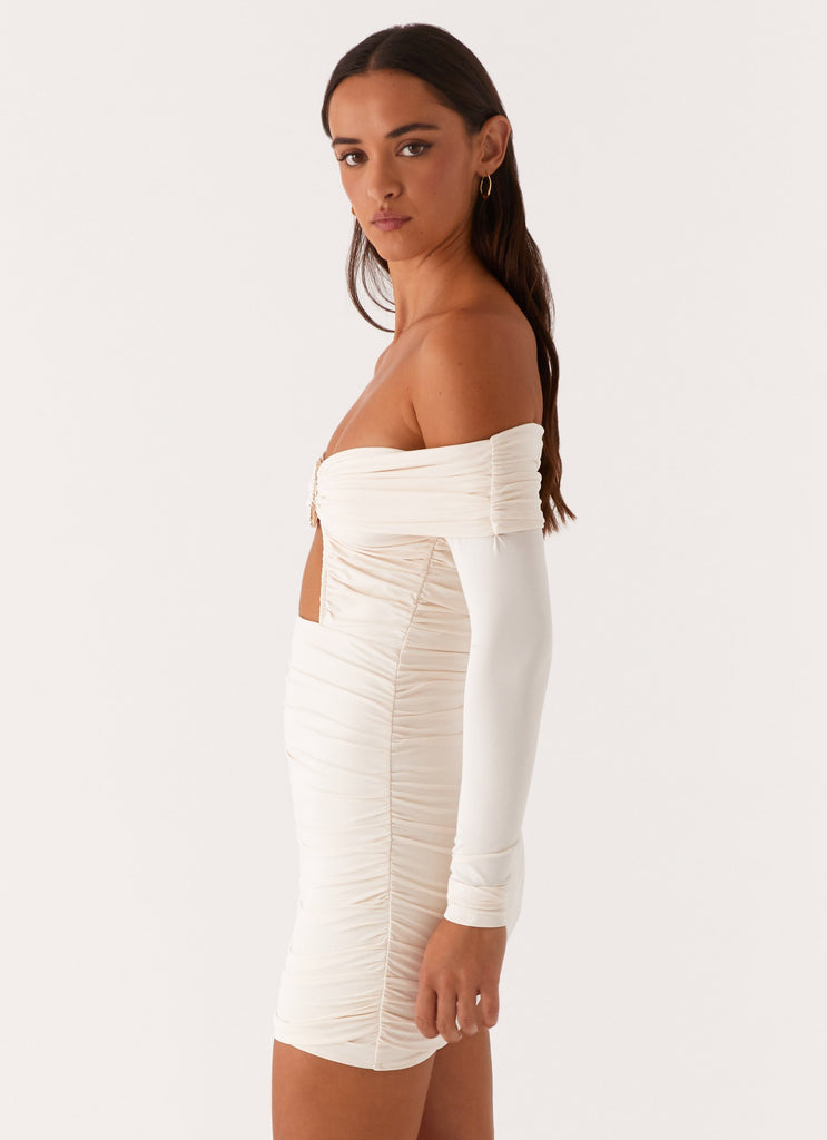Peppermayo Peppermayo Exclusive - Millie Mini Dress - Ivory