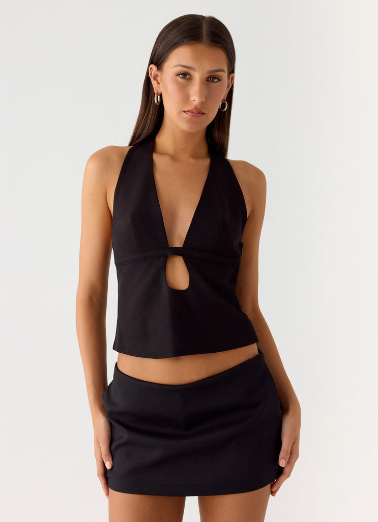 Peppermayo Peppermayo Exclusive - Mirna Micro Skort - Black