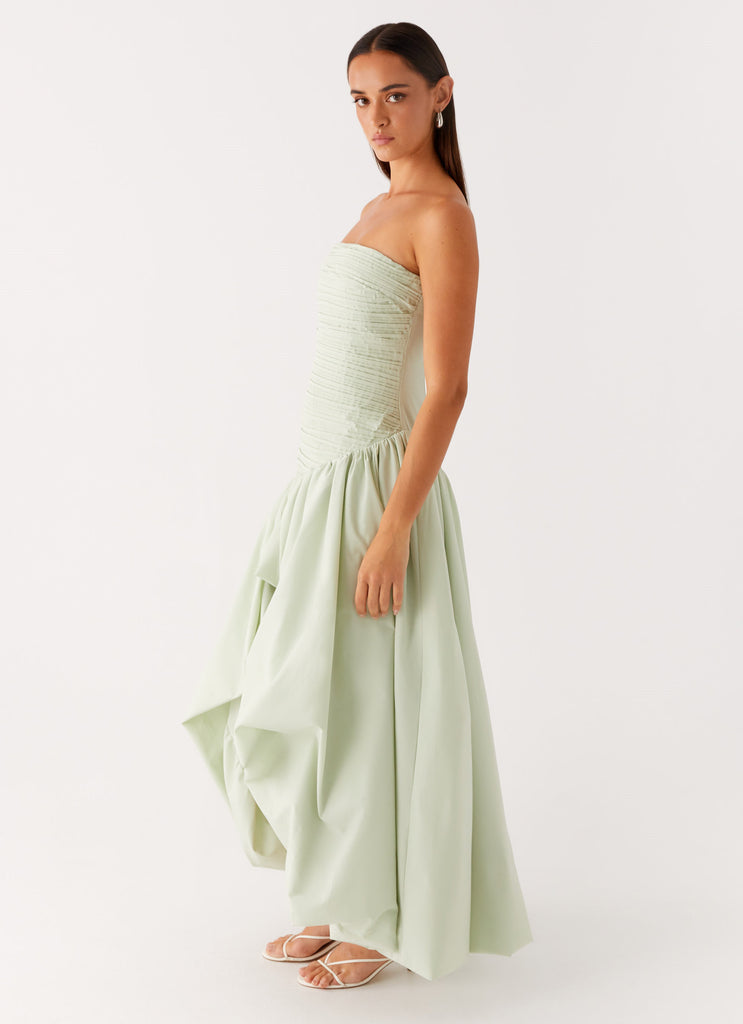 Peppermayo Peppermayo Exclusive - Misa Bubble Maxi Dress - Mint