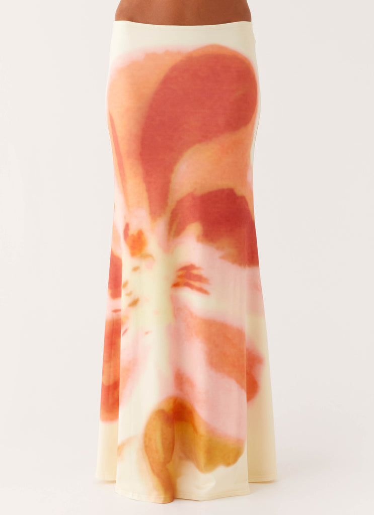 Peppermayo Peppermayo Exclusive - Moka Maxi Skirt - Mimosa Blossom