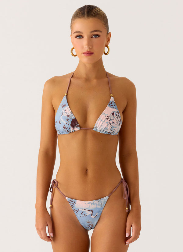 peppermayo Peppermayo Exclusive - Mommae Bikini Bottoms - Aqua Blur