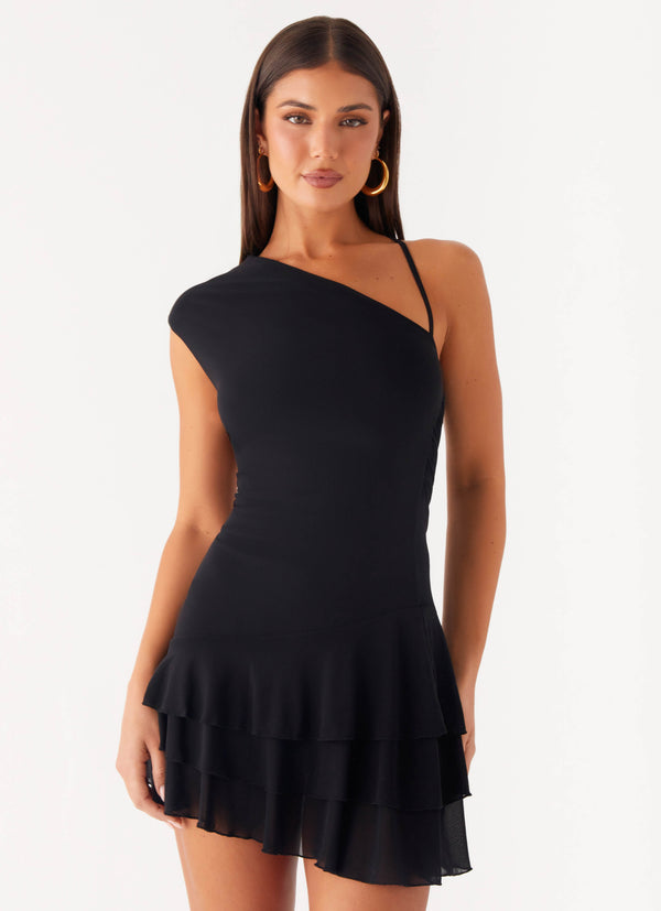 peppermayo Peppermayo Exclusive - Moonrise Mini Dress - Black