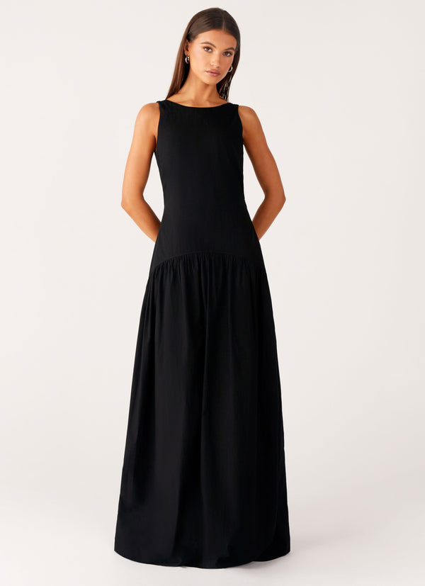 peppermayo Peppermayo Exclusive - Morena Maxi Dress - Black