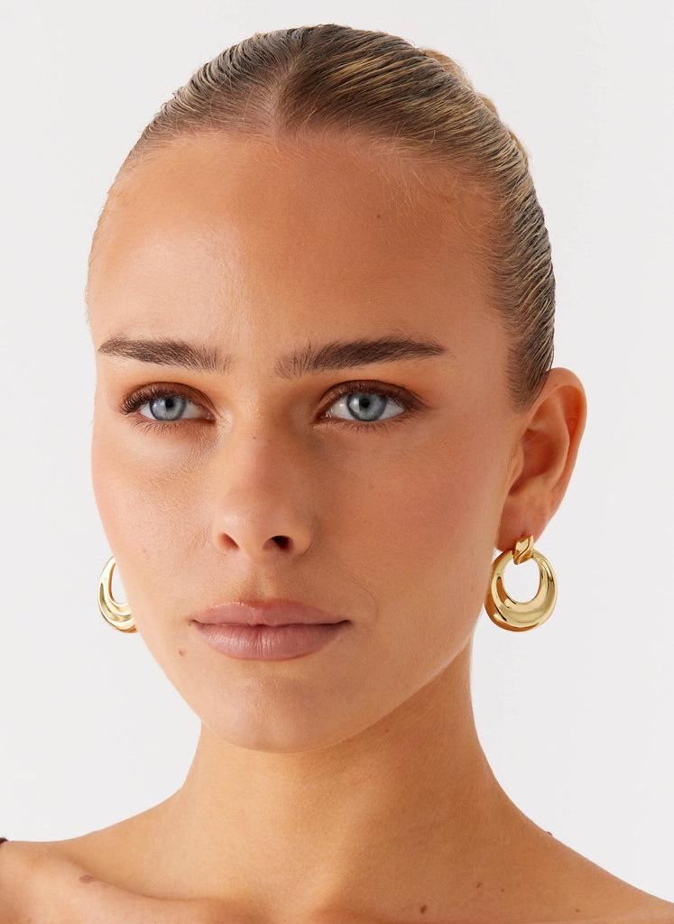 Peppermayo Peppermayo Exclusive - Movement Earrings - Gold
