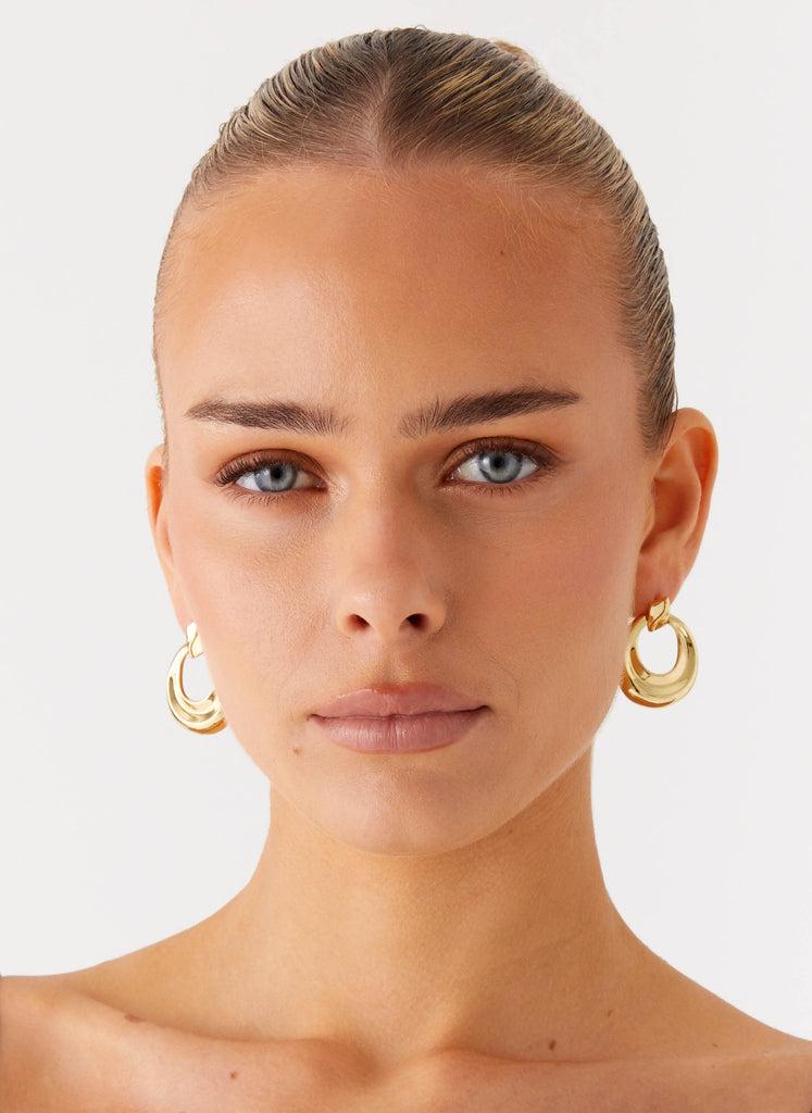 Peppermayo Peppermayo Exclusive - Movement Earrings - Gold