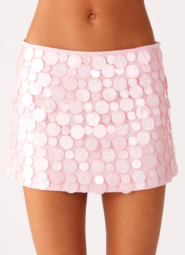 peppermayo Peppermayo Exclusive - Movie Star Mini Skirt - Pink