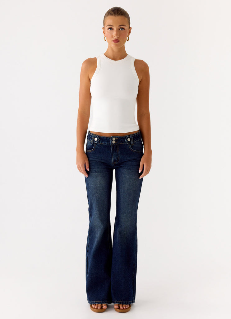 Peppermayo Peppermayo Exclusive - Nalani Low Rise Denim Jeans - Washed