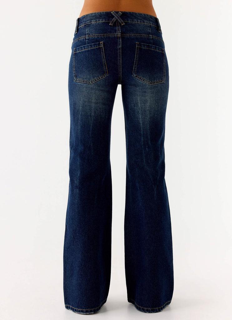 Peppermayo Peppermayo Exclusive - Nalani Low Rise Denim Jeans - Washed