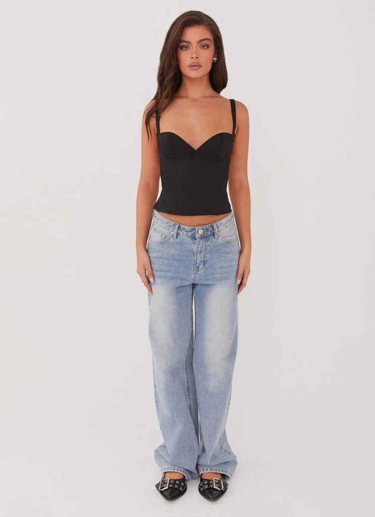 Peppermayo Peppermayo Exclusive - Naomi Backless Top - Black