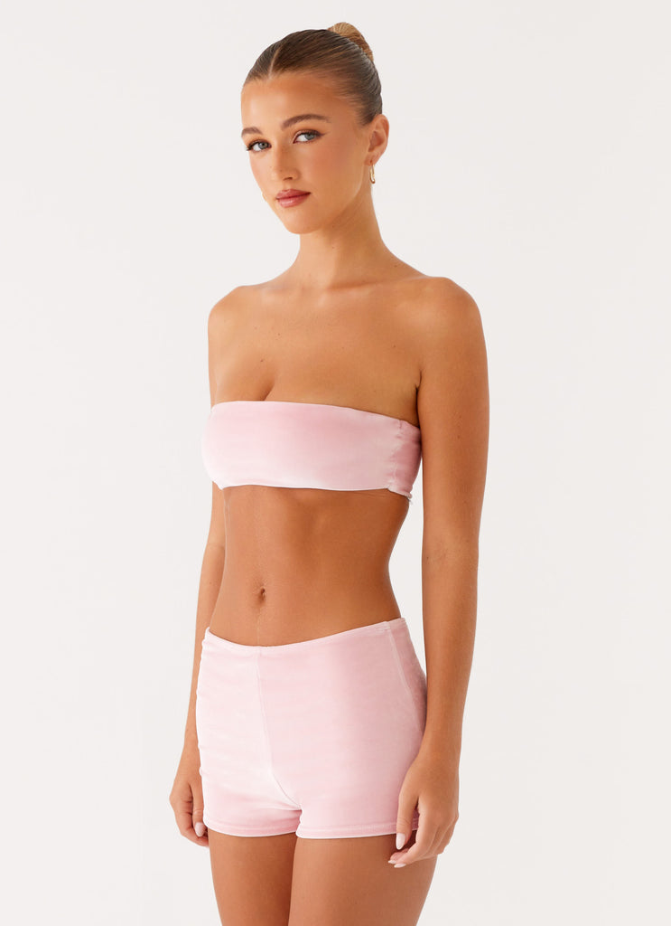 Peppermayo Peppermayo Exclusive - Natalina Bandeau Swim Top - Pink