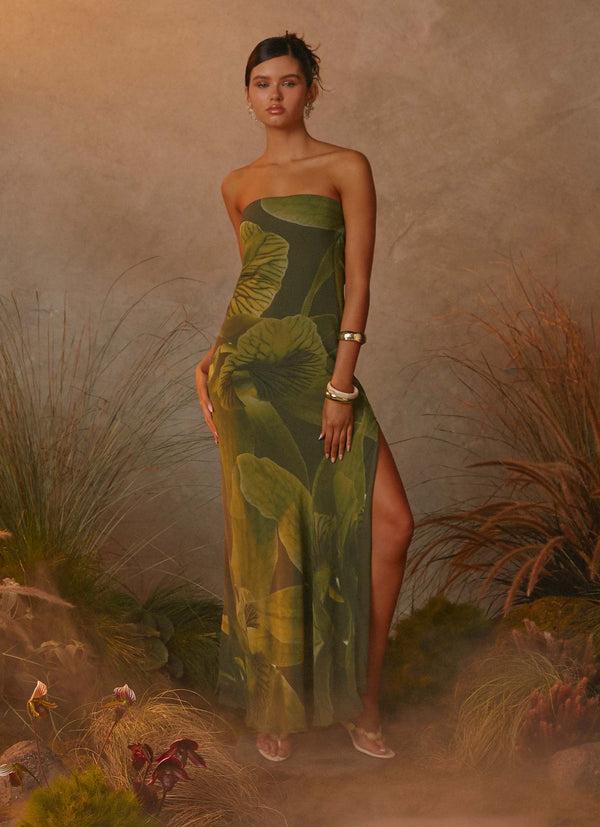 peppermayo Peppermayo Exclusive - Nettle Maxi Dress - Tropic Floral