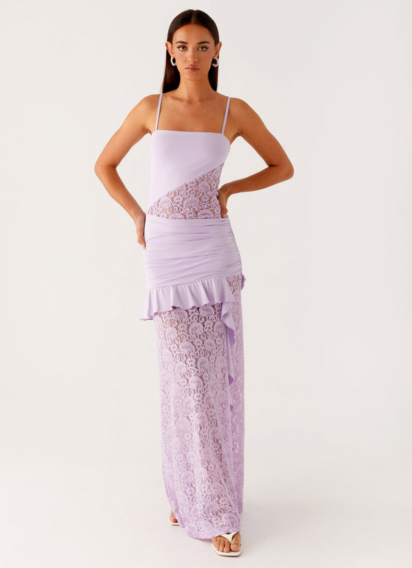 peppermayo Peppermayo Exclusive - New Romance Maxi Dress - Lilac
