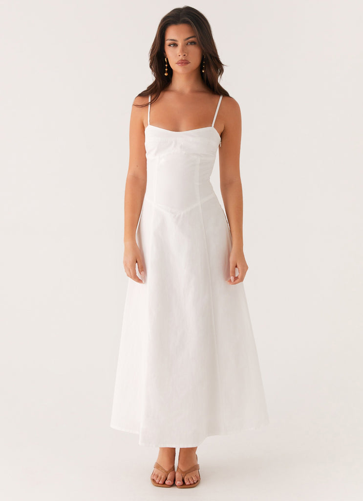 Peppermayo Peppermayo Exclusive - Noosa Midi Dress - White