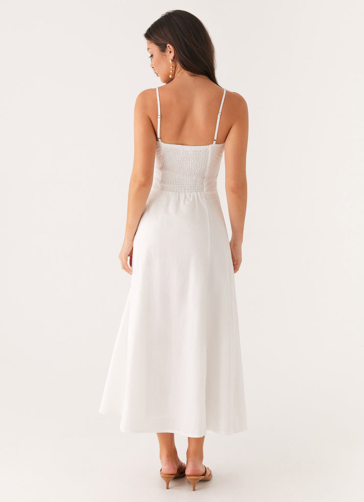 Peppermayo Peppermayo Exclusive - Noosa Midi Dress - White
