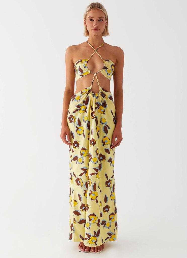 Peppermayo Peppermayo Exclusive - Nora Linen Maxi Dress - Primrose