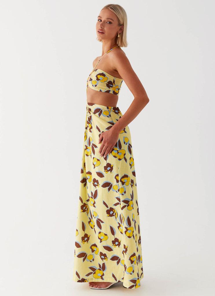 Peppermayo Peppermayo Exclusive - Nora Linen Maxi Dress - Primrose
