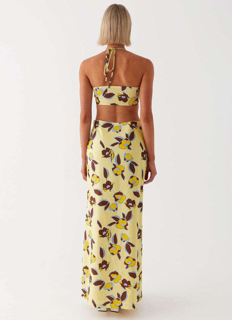 Peppermayo Peppermayo Exclusive - Nora Linen Maxi Dress - Primrose