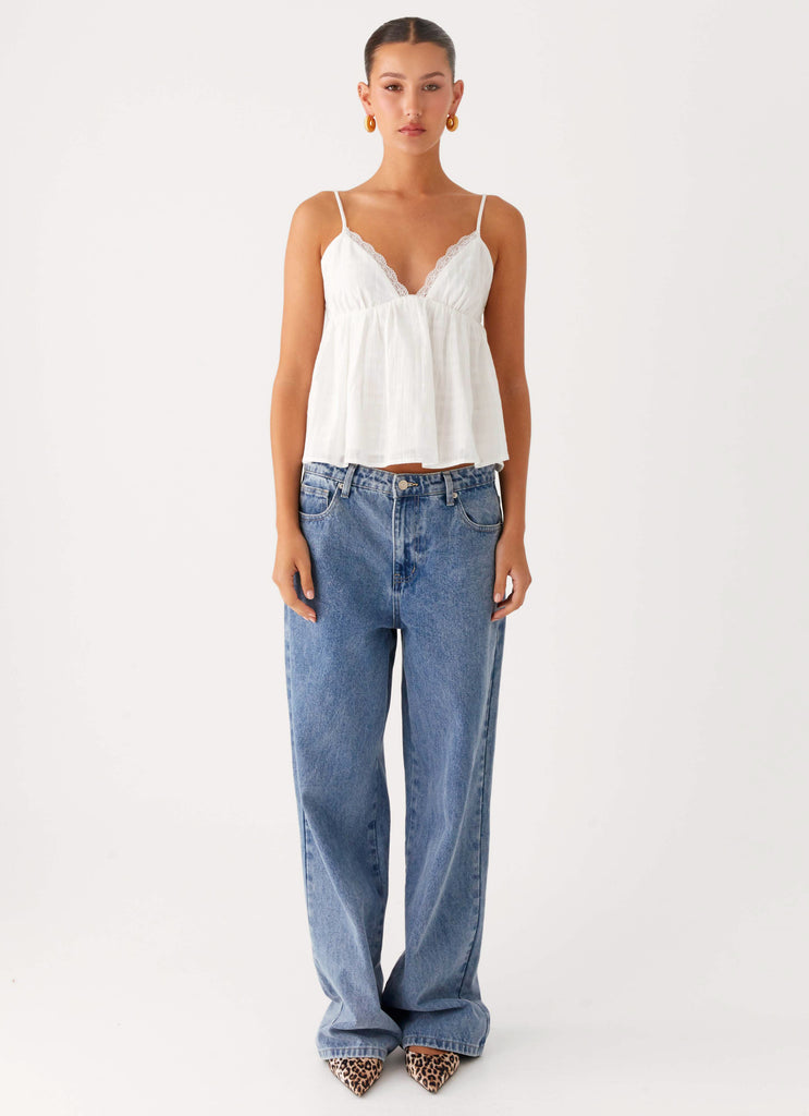 Peppermayo Peppermayo Exclusive - Obliviate Cami Top - White